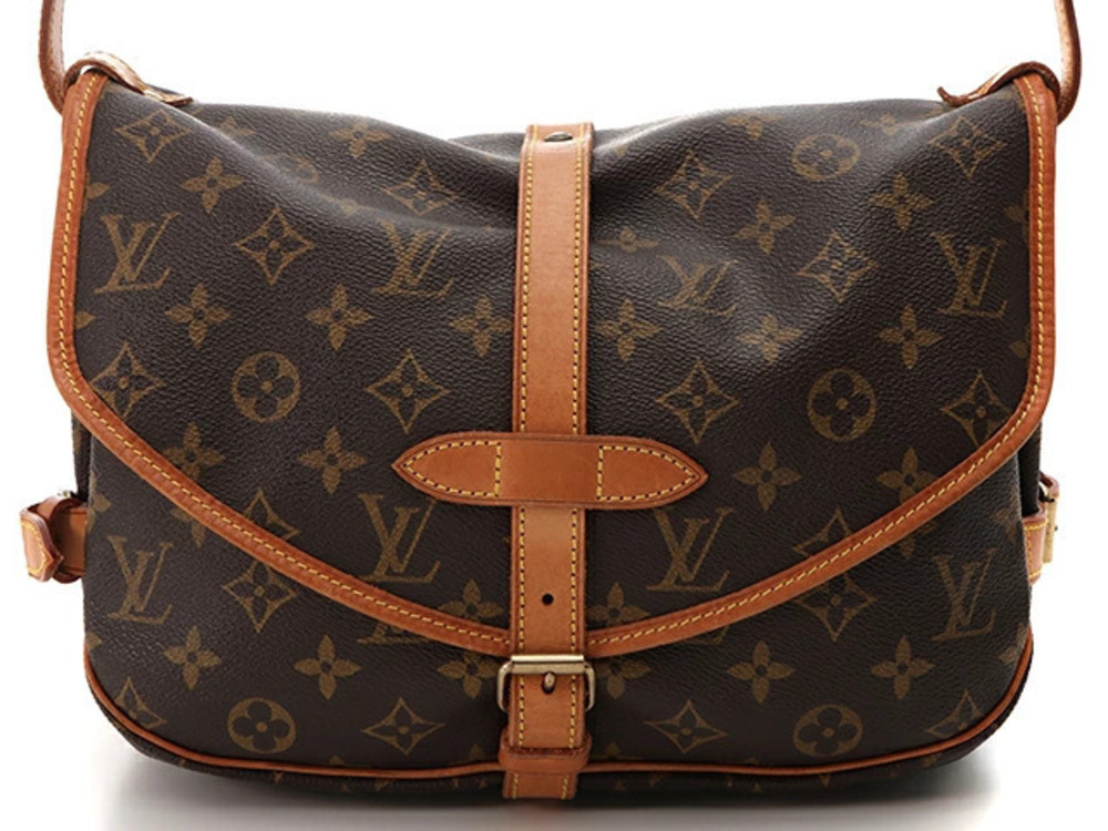 LOUIS VUITTON Saumur Monogram Shoulder Bag